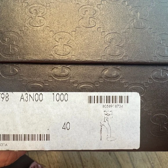 Authentic Like New - Gucci Lifford Ursula Heels in Black with Horsebit Straps - Picture 11 of 11